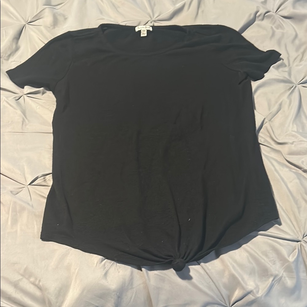 Love Fire Black Short Sleeve T-Shirt Relaxed Fit